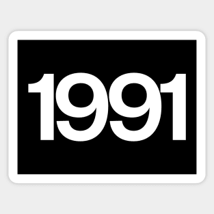 1991 Sticker